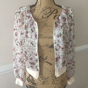 Floral Bomber Jacket 🌺